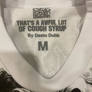 Desto Dubb White Graphic Tee - Short Sleeve